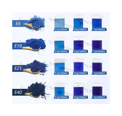 Pure Plant Extracts Phycocyanin Powder Food Pigment Blue Spirulina Powder